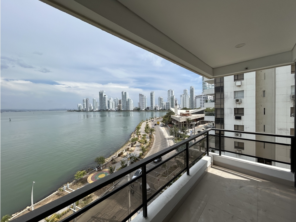 !!OPORTUNIDAD !! VENTA APTO DE TRES ALCOBAS Y ESTUDIO BOCAGRANDE — foto 2