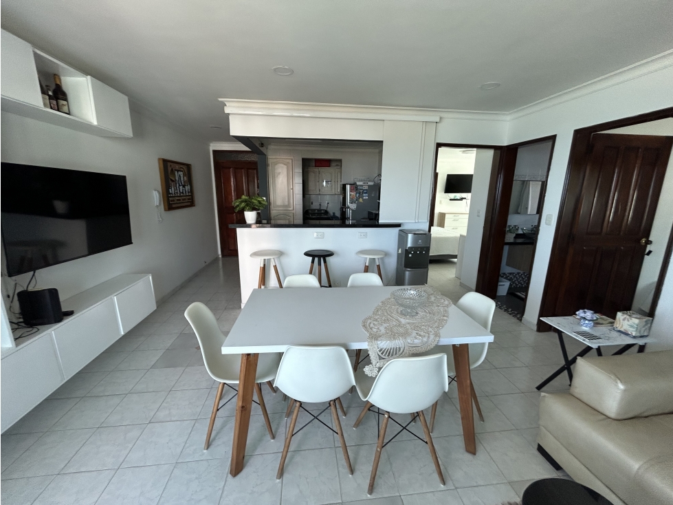 !!OPORTUNIDAD!! APTO 2 ALCOBAS VISTA DIRECTA AL MAR BOCAGRANDE — foto 4