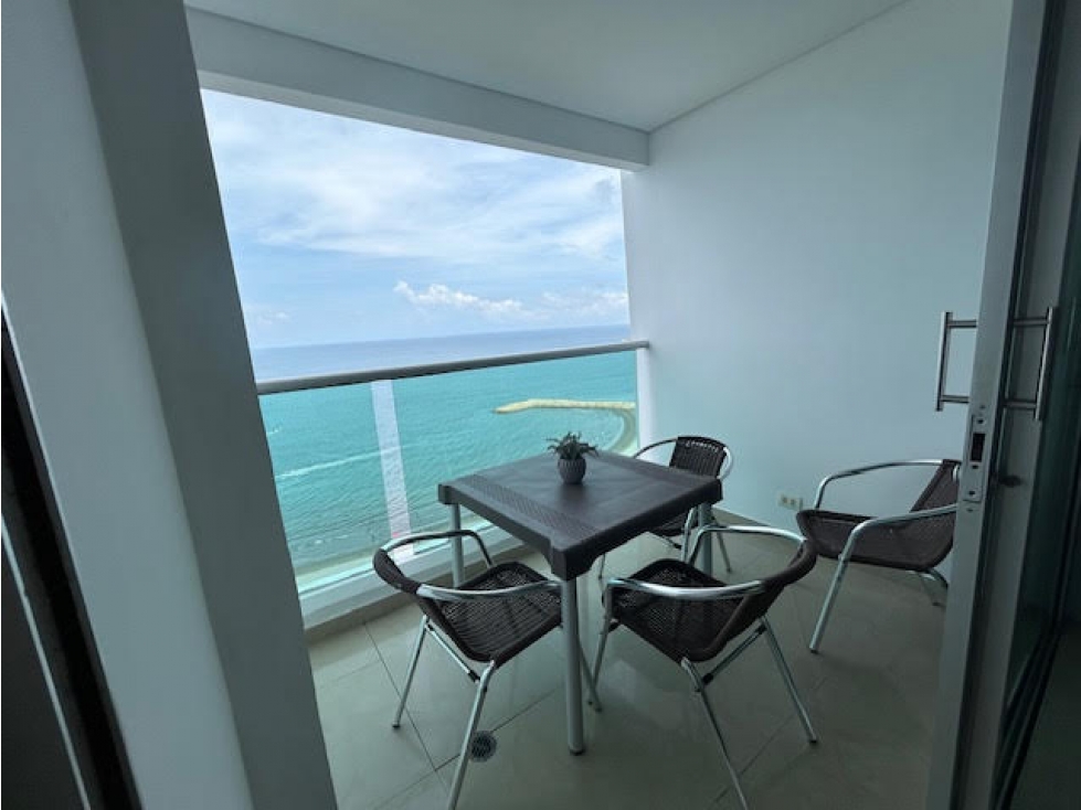 !!OPORTUNIDAD!! VENTA APTO DE 3 ALCOBAS FRENTE AL MAR BOCAGRANDE — foto 2