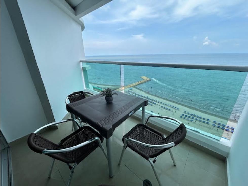 !!OPORTUNIDAD!! VENTA APTO DE 3 ALCOBAS FRENTE AL MAR BOCAGRANDE
