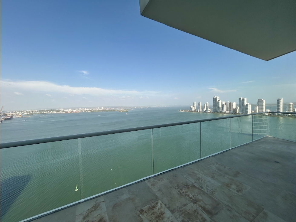 VENTA APARTAMENTO DE 3 ALCOBAS FRENTE BAHIA BOCAGRANDE — foto 3