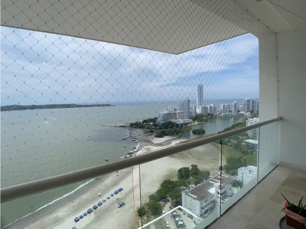 VENTA DE APTO DE 3 ALCOBAS FRENTE AL MAR CASTILLOGRANDE — foto 2