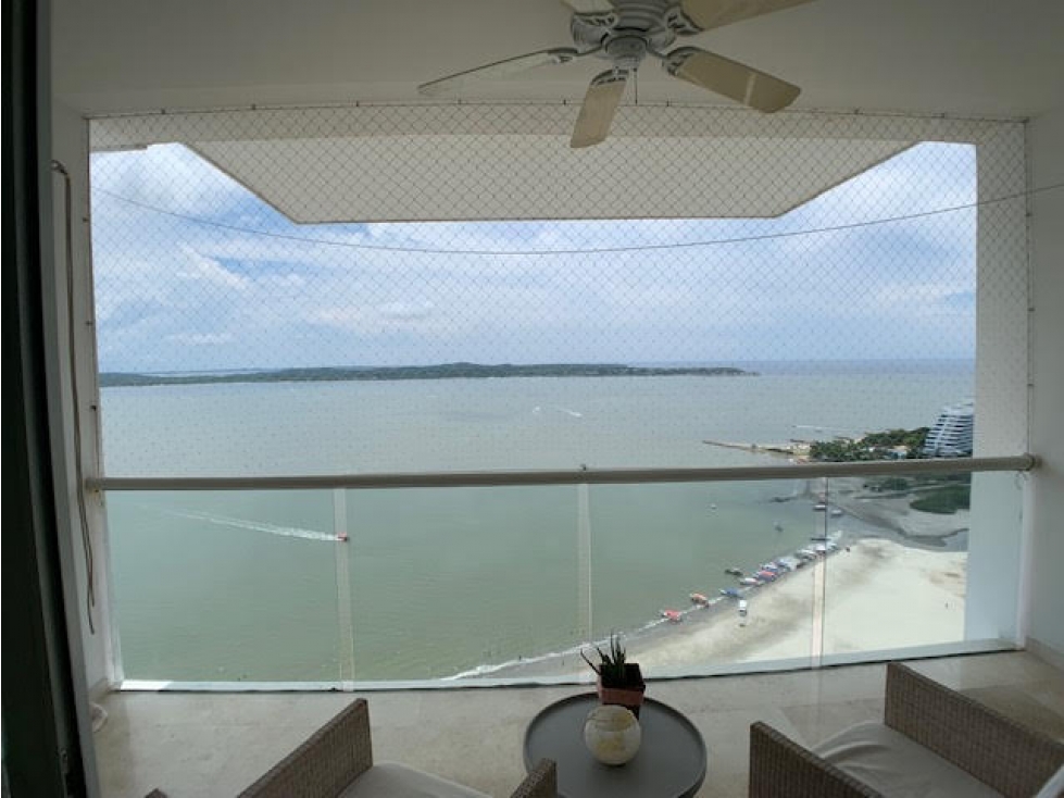 VENTA DE APTO DE 3 ALCOBAS FRENTE AL MAR CASTILLOGRANDE — foto 4