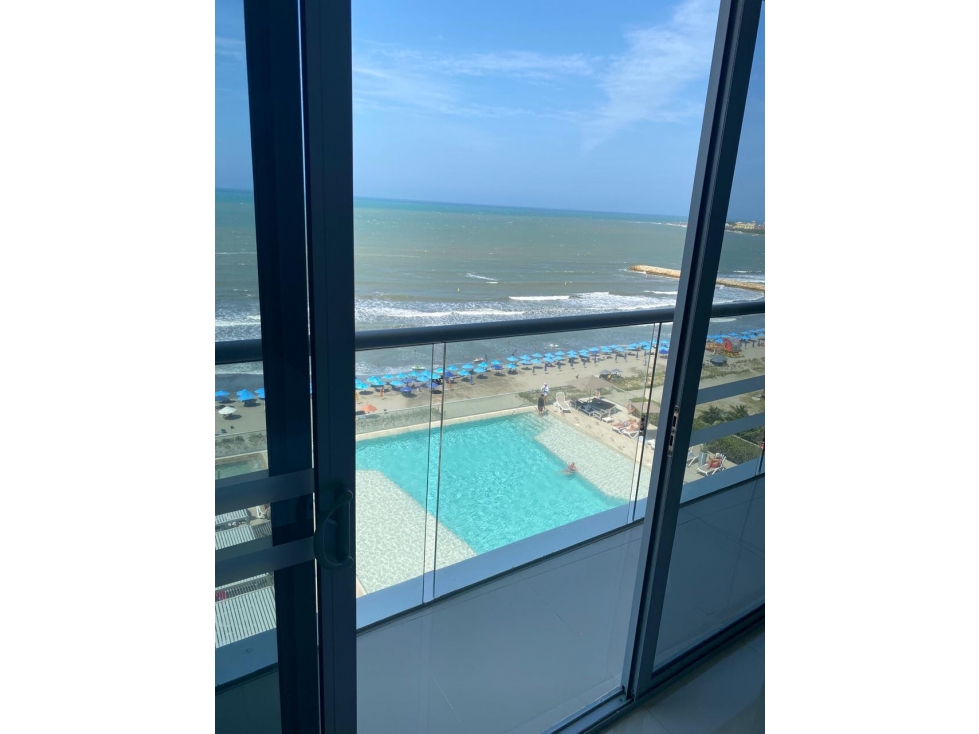 VENTA DE APARTAMENTO DE DOS ALCOBAS TURISTICO FRENTE AL MAR BOCAGRANDE — foto 4