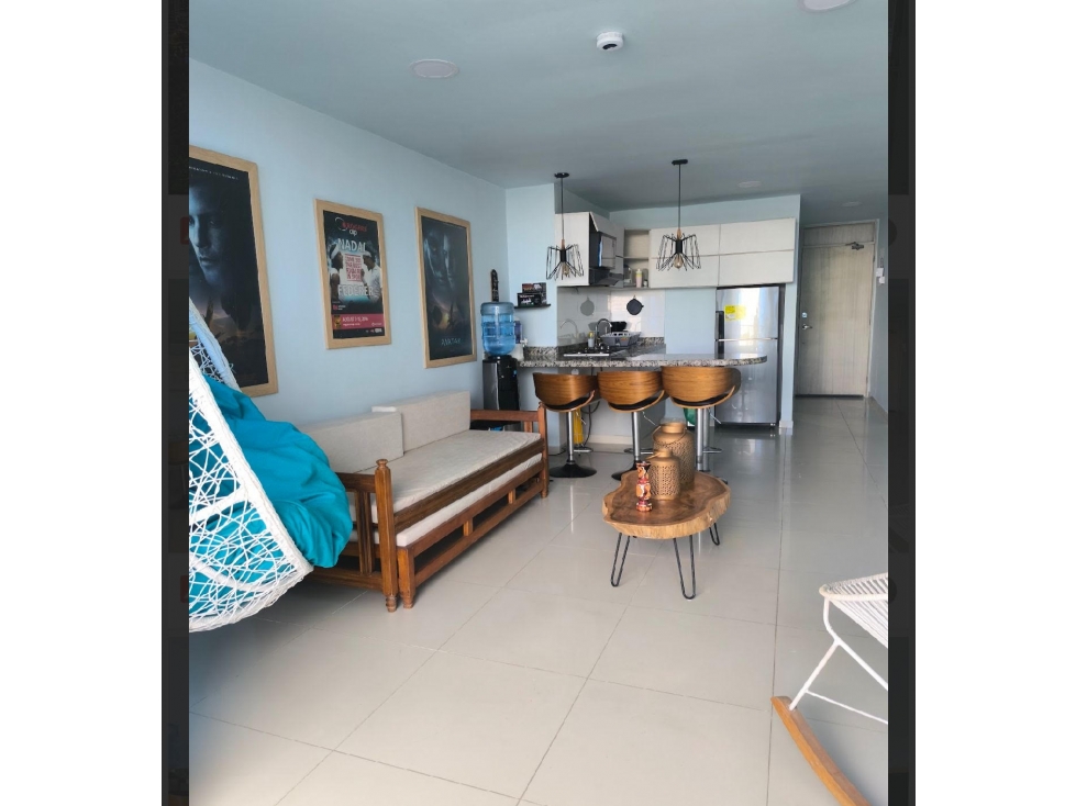 VENTA APARTAMENTO DE DOS ALCOBAS TURISTICOS LAGUITO — foto 3