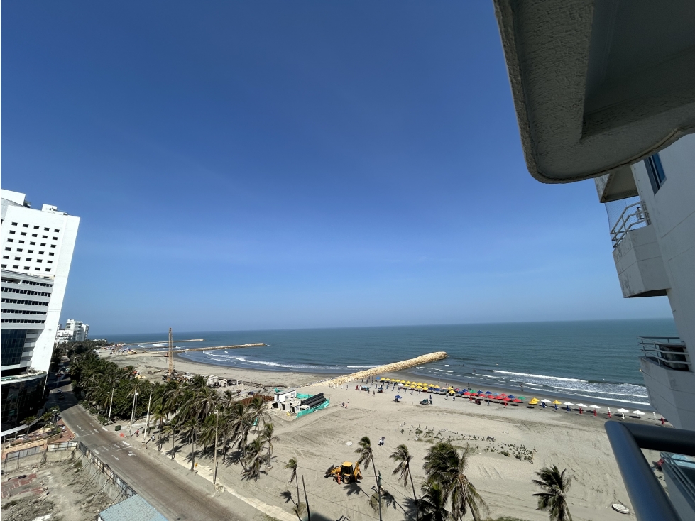 !!OPORTUNIDAD!! APTO 2 ALCOBAS VISTA DIRECTA AL MAR BOCAGRANDE — foto 3