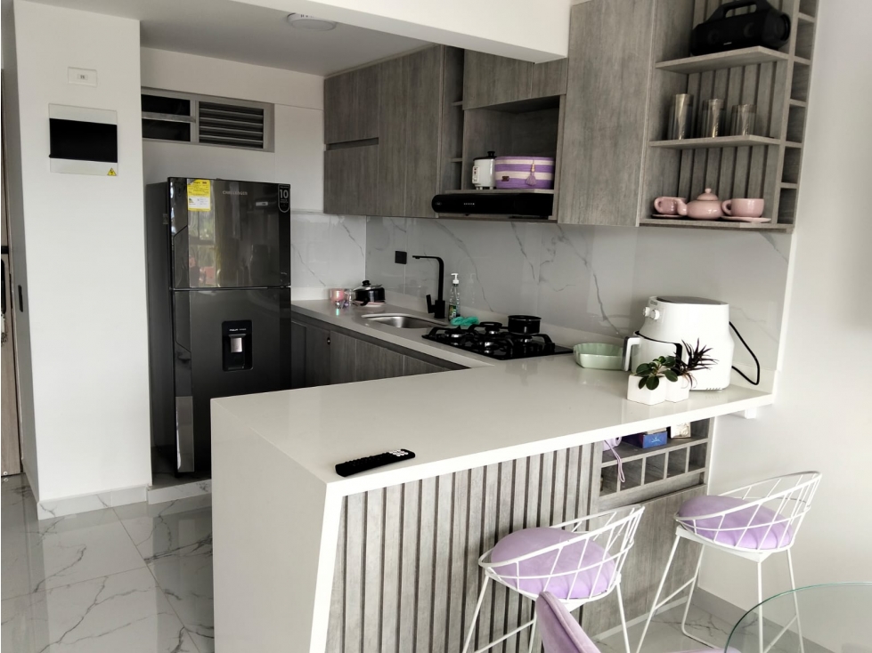 APARTAMENTO EN VENTA EN UNIDAD, LINDOS ACABADOS, CALASANZ PARTE ALTA — foto 6