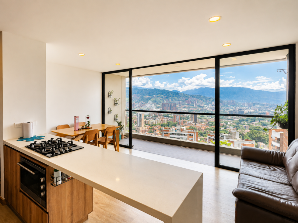 APARTAMENTO EN VENTA ENVIGADO FRUTOS VERDES CON VISTA PANORAMICA