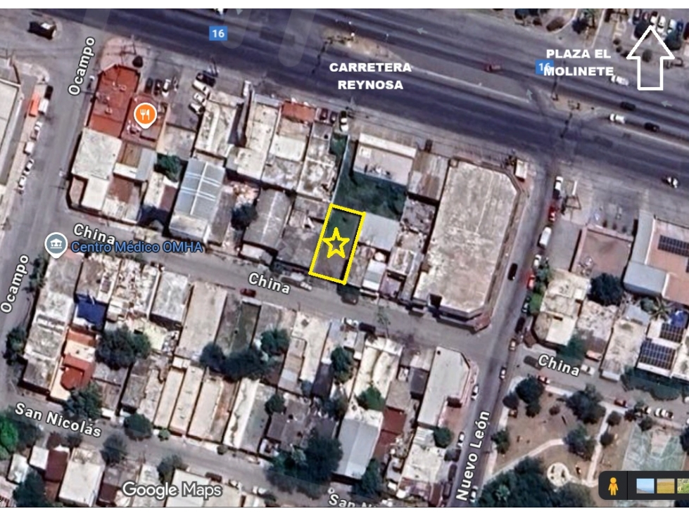 ECL VENTA TERRENO COLONIA NUEVO LEON EN GUADALUPE CALLE CHINA - 2