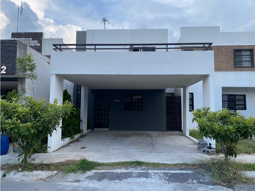 CASA EN RENTA EN BELLO AMANECER RESIDENCIAL EN GUADALUPE EN NUEVO LEON - 1