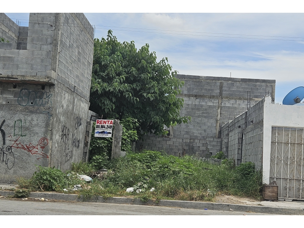 ECL TERRENO EN RENTA EN ALIANZA REAL BARRIO COAHUILA ESCOBEDO - 4