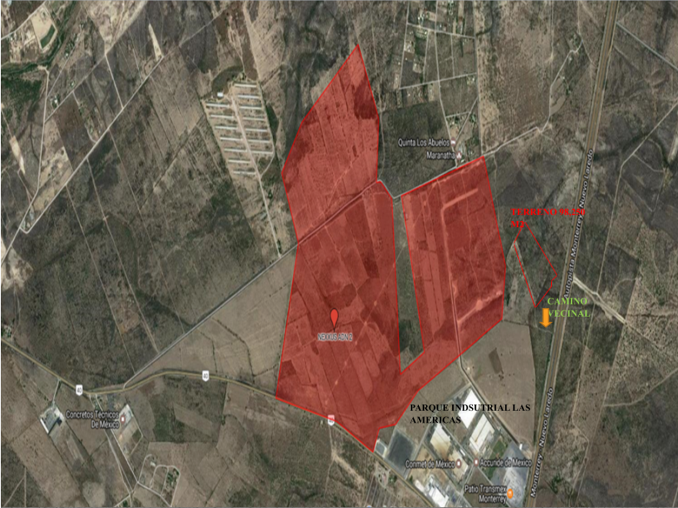 NBA TERRENO EN VENTA EN AUTOPISTA A LAREDO - 2