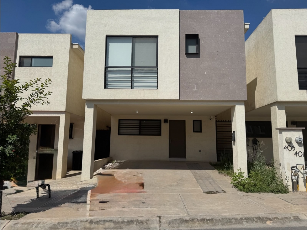 NBA CASA EN RENTA EN MURANO RESIDENCIAL EN GARCIA NUEVO LEON - 1