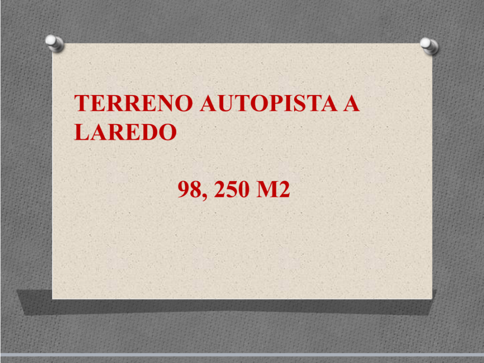 NBA TERRENO EN VENTA EN AUTOPISTA A LAREDO - 5