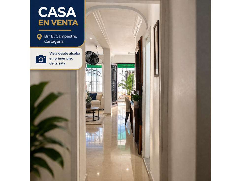 CASA DE 3 PLANTAS EN EL CAMPESTRE - CARTAGENA - AL PRECIO DE 2 PLANTAS — foto 3