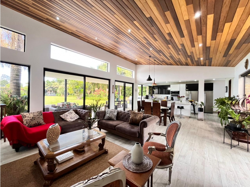 Casa Campestre en venta de un solo nivel en Condominio Llanogrande — foto 2