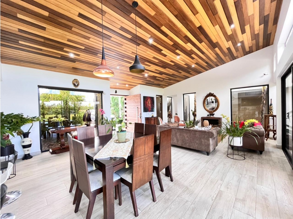 Casa Campestre en venta de un solo nivel en Condominio Llanogrande — foto 3
