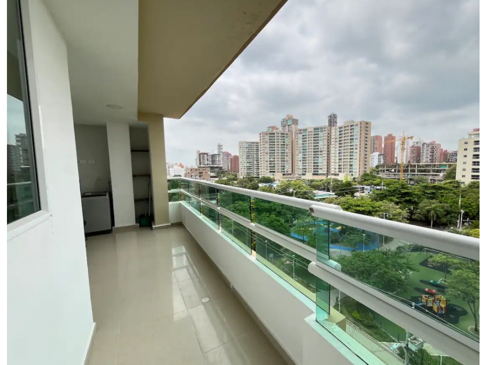 ARRIENDO AMOBLADO APTO VISTA PARQUE ELECTRIFICADORA 2 HAB 110 MTS — foto 2