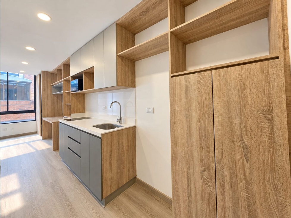 SE ARRIENDA APARTAESTUDIO EN QUINTA PAREDES - TEUSAQUILLO — foto 3