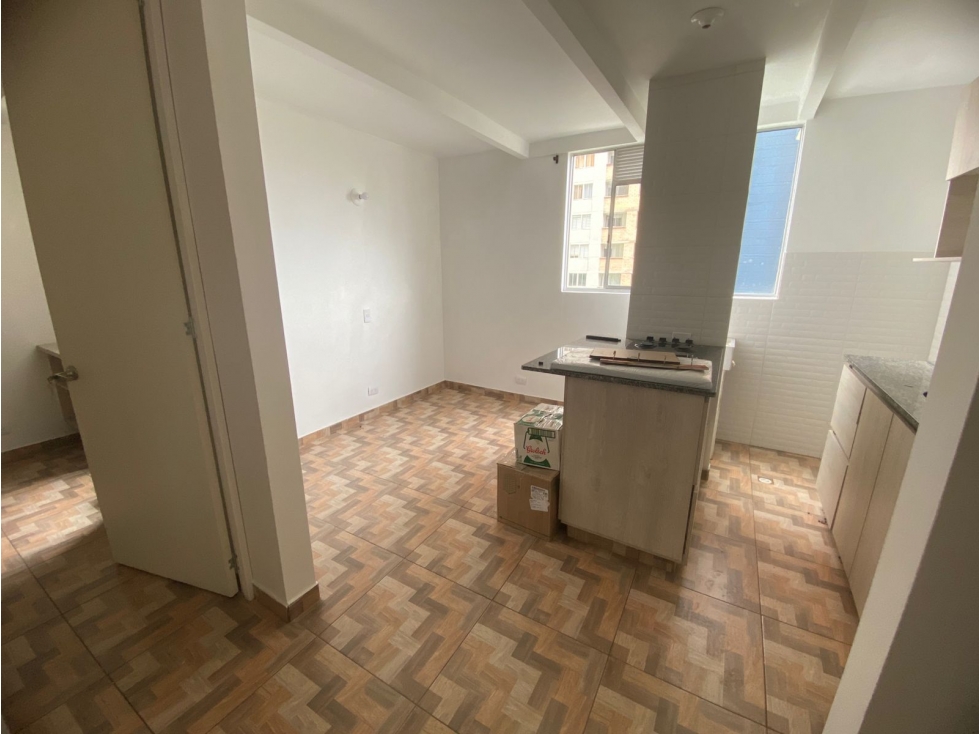 Aparta estudio en venta 32 mt Robledo Luna del Mar 1er piso