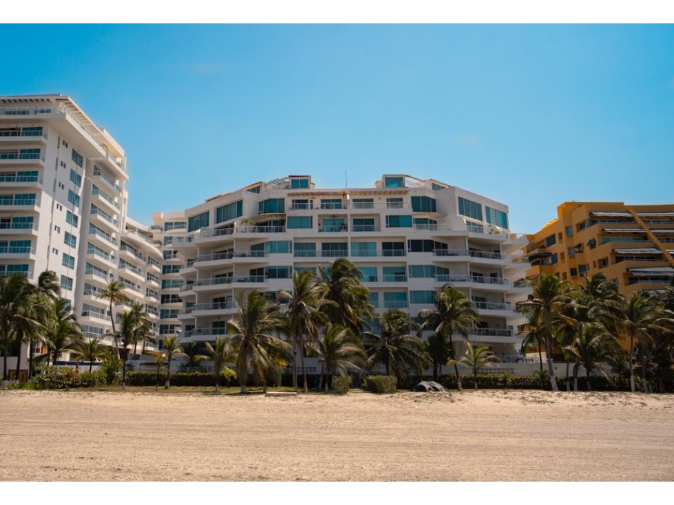 Apartamento en venta Frente al Mar en La Boquilla 157 mt²