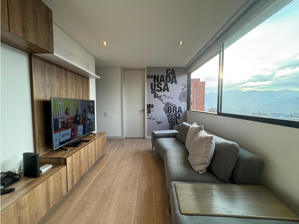 APARTAMENTO AMOBLADO EN SAN LUCAS EL POBLADO MEDELLÍN — foto 4