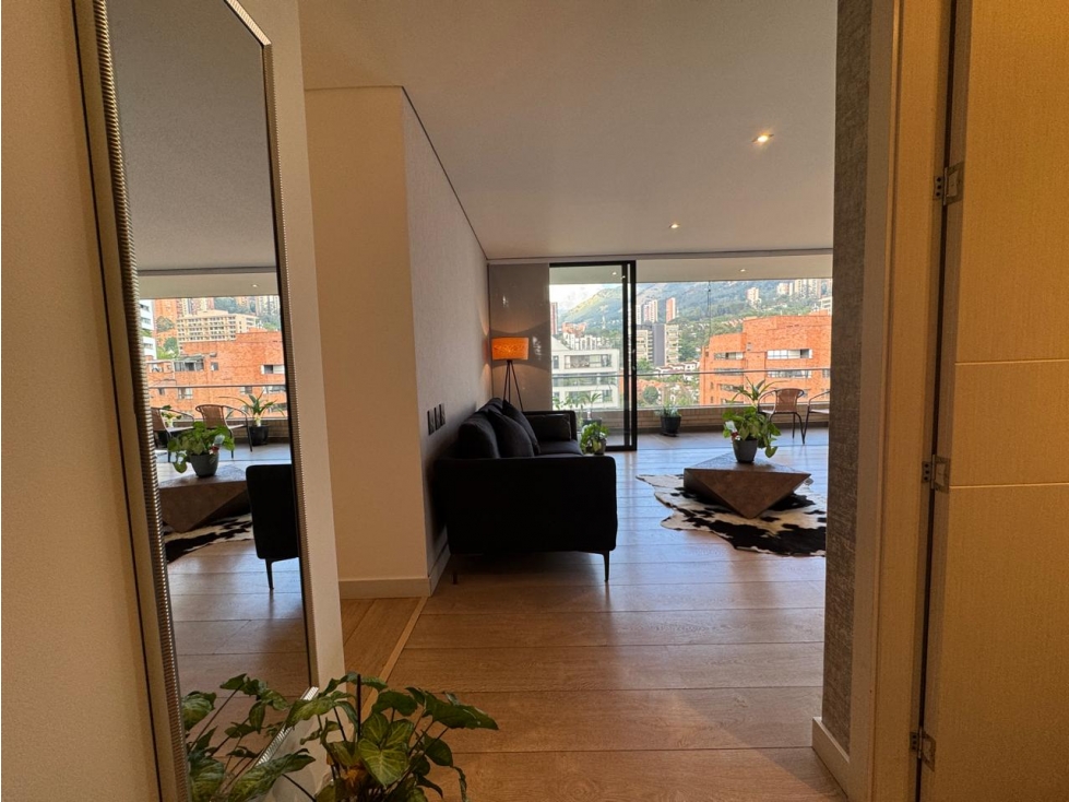 APARTAMENTO AMOBLADO EN SAN LUCAS EL POBLADO MEDELLÍN