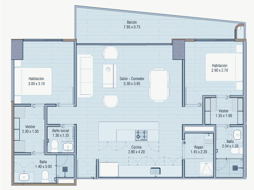 Apartamento en Venta 95.22 m² | EL RETIRO CIRCUNVALAR — foto 6