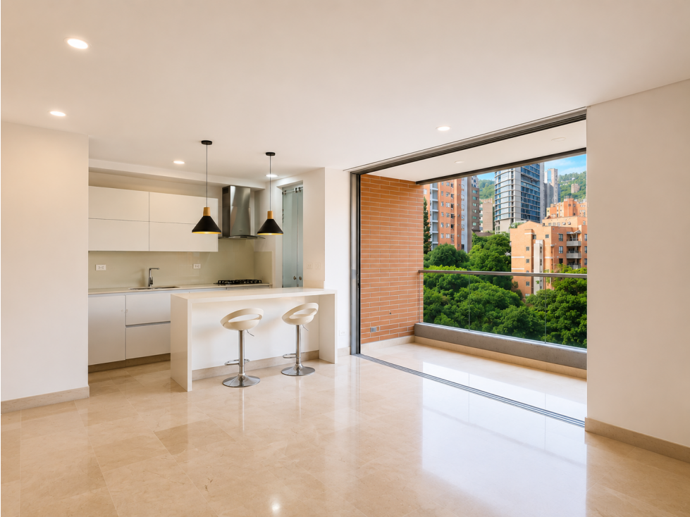 Apartamento en venta El Poblado Lalinde 99 m², 2 alcobas — foto 4