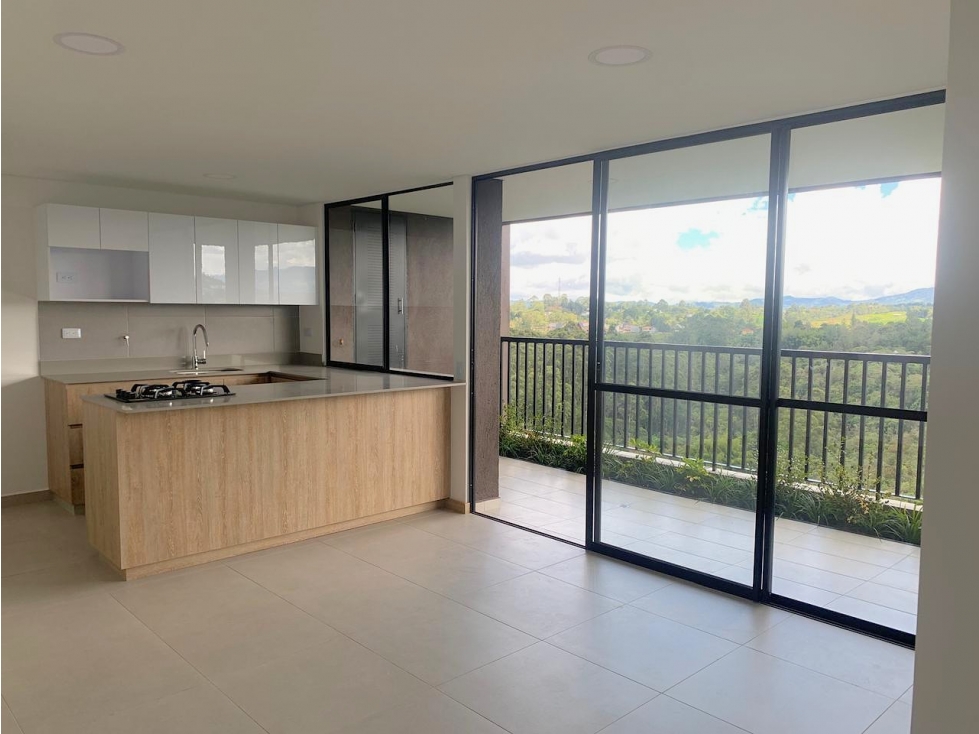 Apartamento para estrenar en Rionegro vista a Reserva Natural