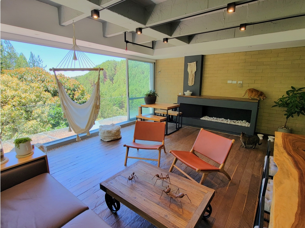 Apartamento de lujo con terraza y vista al bosque en El Retiro