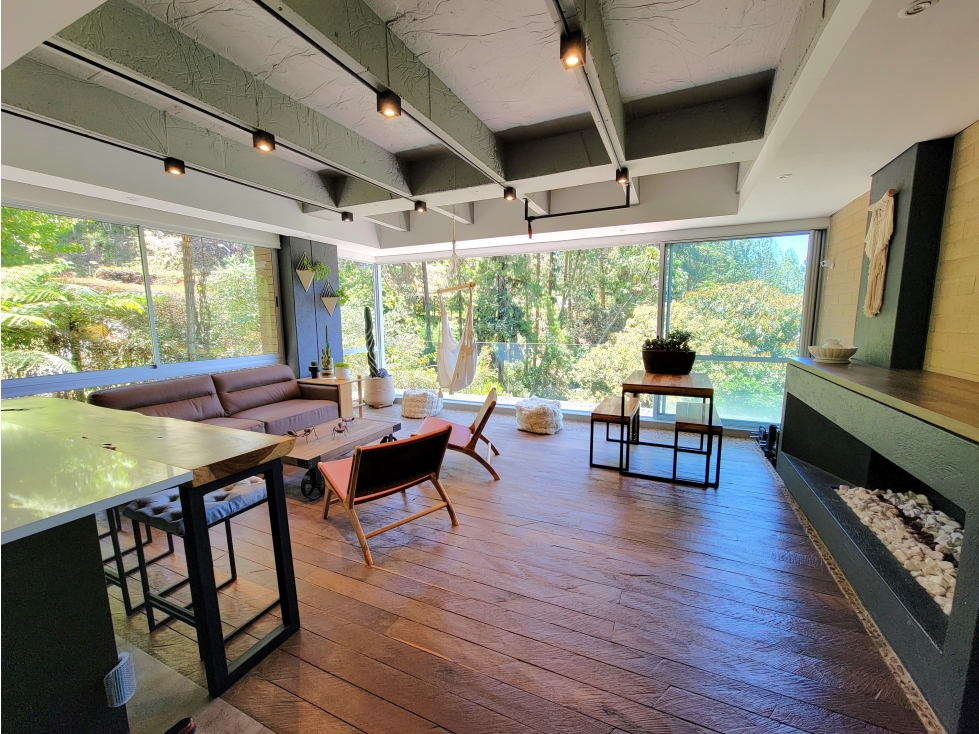 Apartamento de lujo con terraza y vista al bosque en El Retiro — foto 2