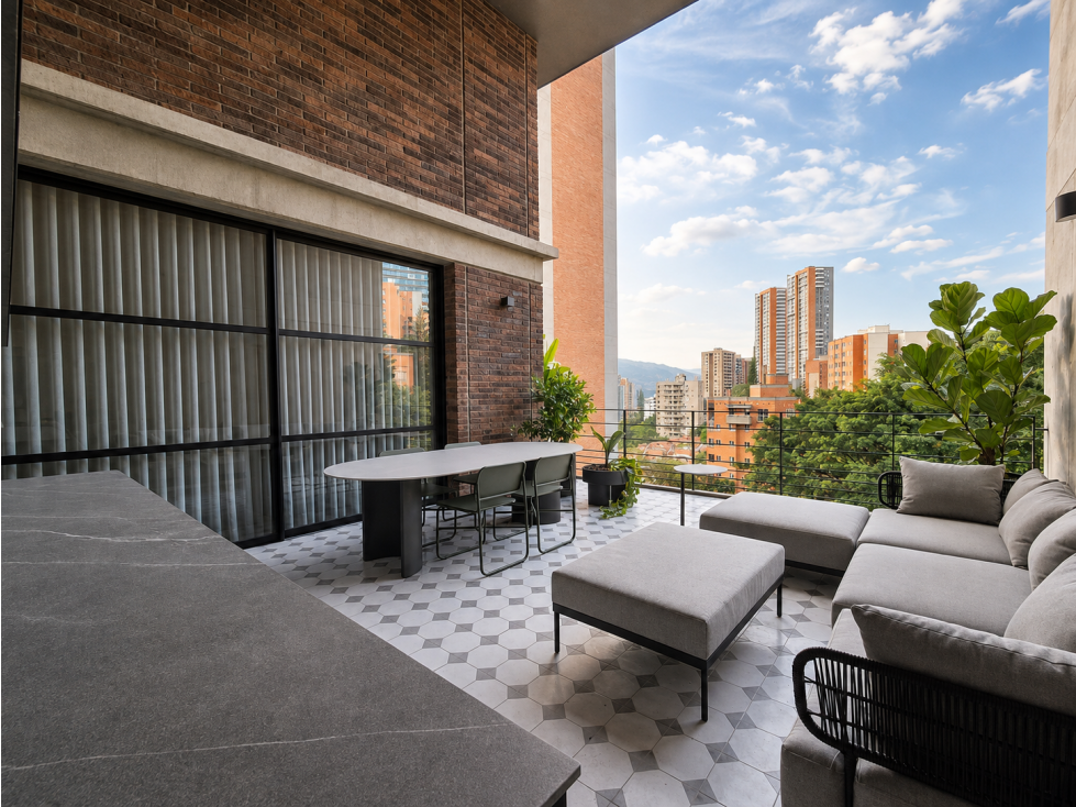APARTAMENTO EN VENTA EL POBLADO CASTROPOL 104 M² + TERRAZA 37 M² — foto 4