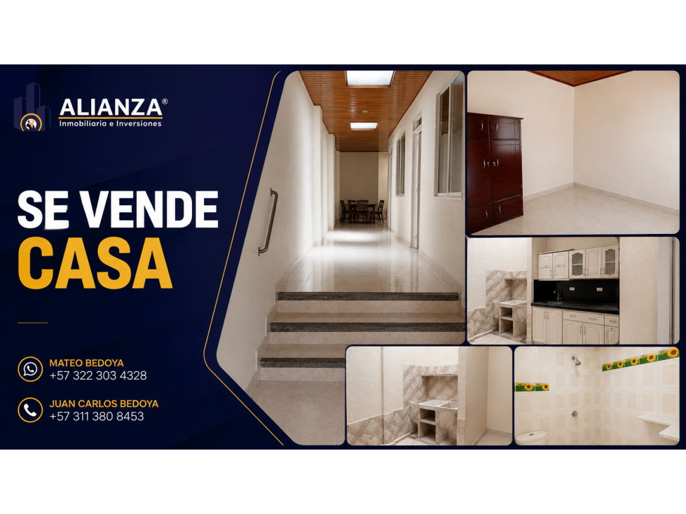 Venta de Casa Ubicada en El Llano Cartago, Valle