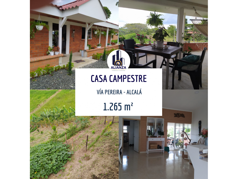 Venta de Casa Campestre vía Pereira - Alcalá - 2