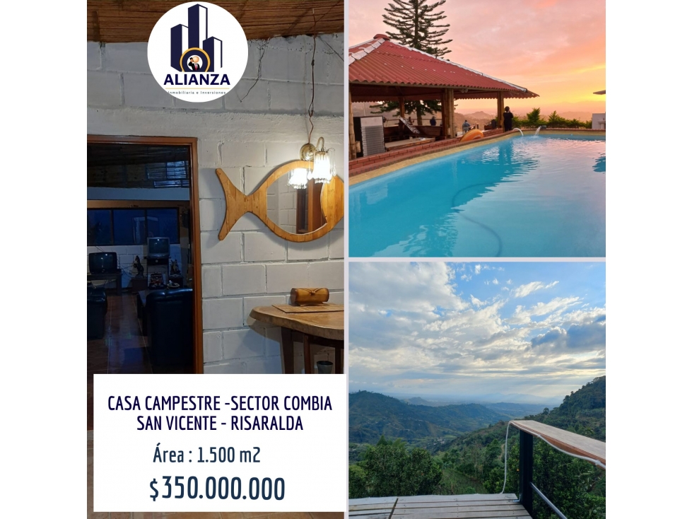 Venta Casa Campestre - Sector Combia San Vicente - Risaralda — foto 3