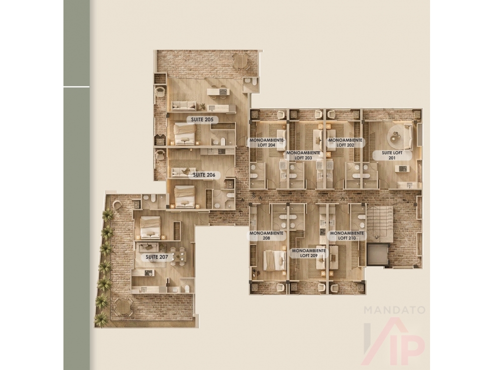 SUITE 205 EN VENTA SECTOR SAN SEBASTIAN — foto 3