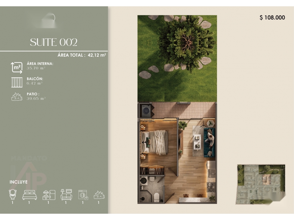 SUITE 002 EN VENTA SECTOR SAN SEBASTIAN - 4