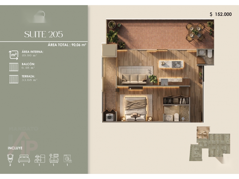 SUITE 205 EN VENTA SECTOR SAN SEBASTIAN — foto 4