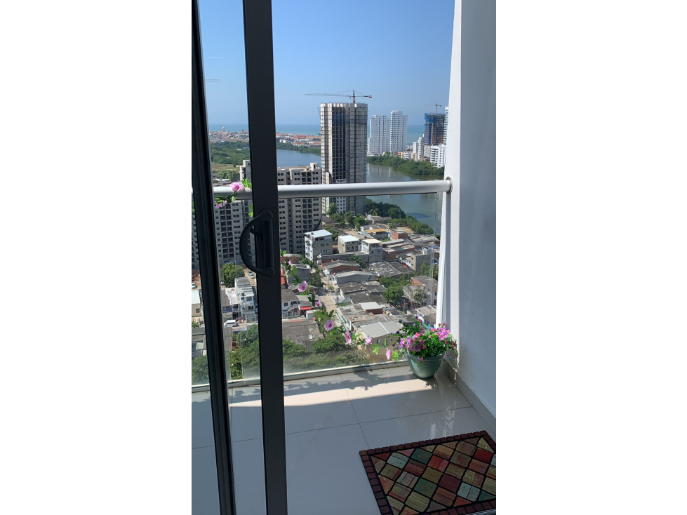 ARRIENDO APARTAMENTO AMOBLADO CERCA AL MAR - TORICES - CARTAGENA