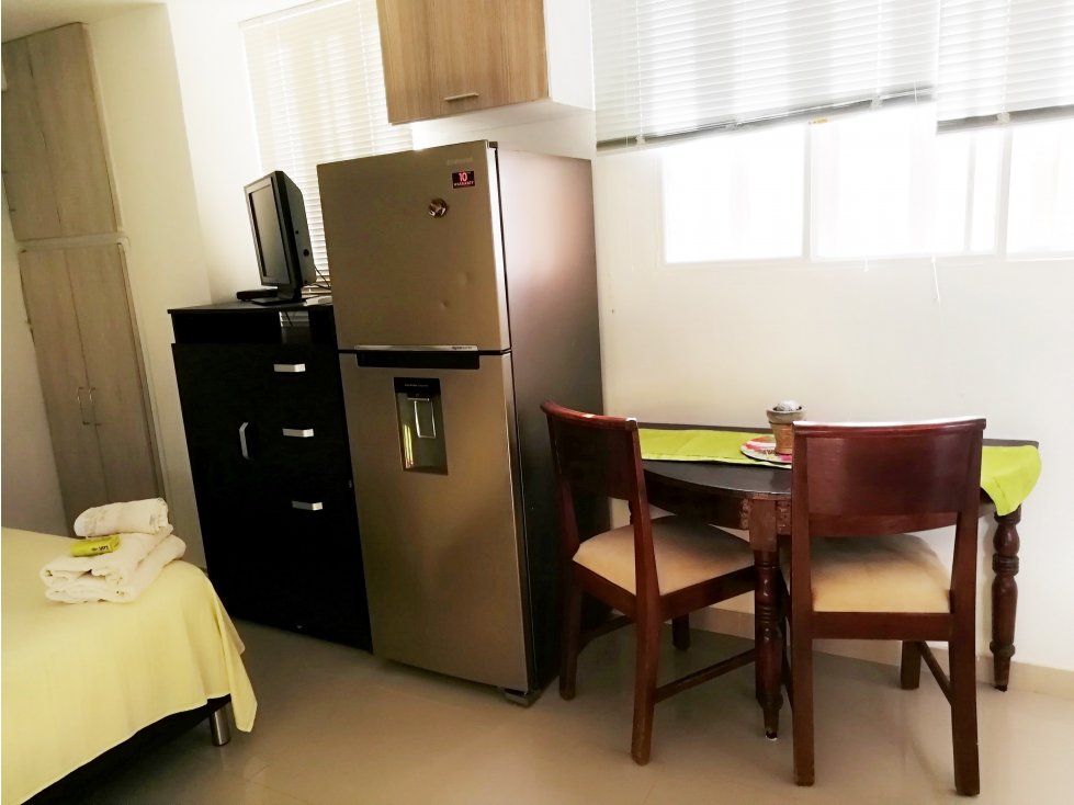 ARRIENDO APARTAESTUDIO AMOBLADO EN BOCAGRANDE CARTAGENA — foto 3