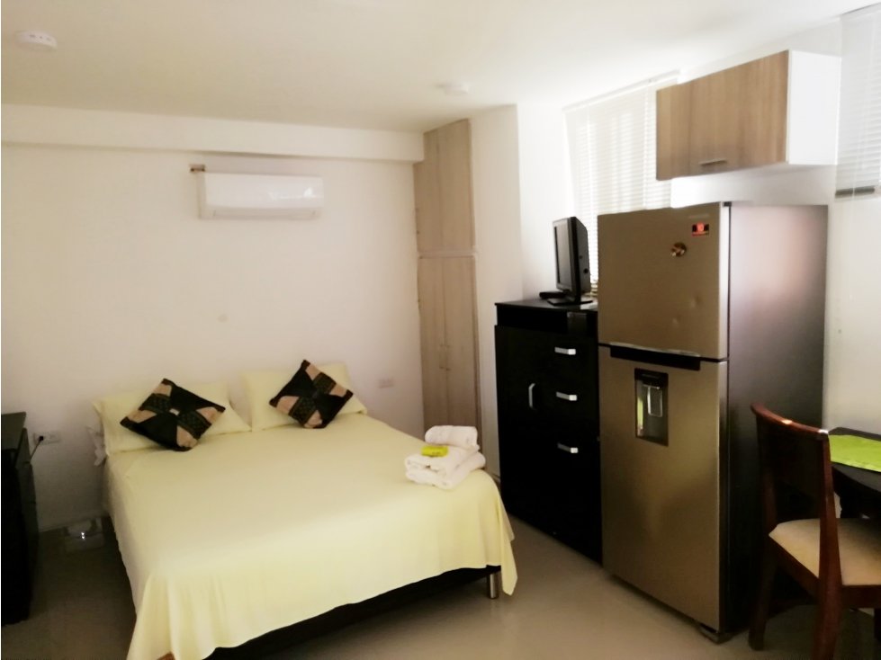 ARRIENDO APARTAESTUDIO AMOBLADO EN BOCAGRANDE CARTAGENA — foto 2