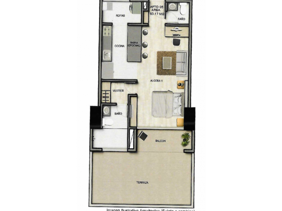 Apartamento en venta en La Estrella, Cesión de Derechos, rentas cortas — foto 4