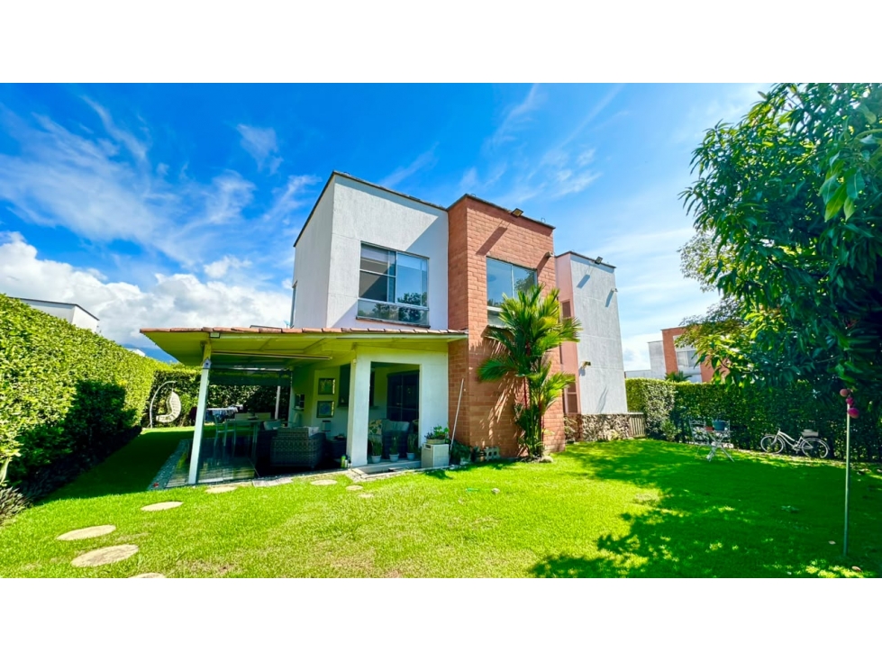 VENTA CASA CONJUNTO RESIDENCIAL JAMUNDÍ VALLE