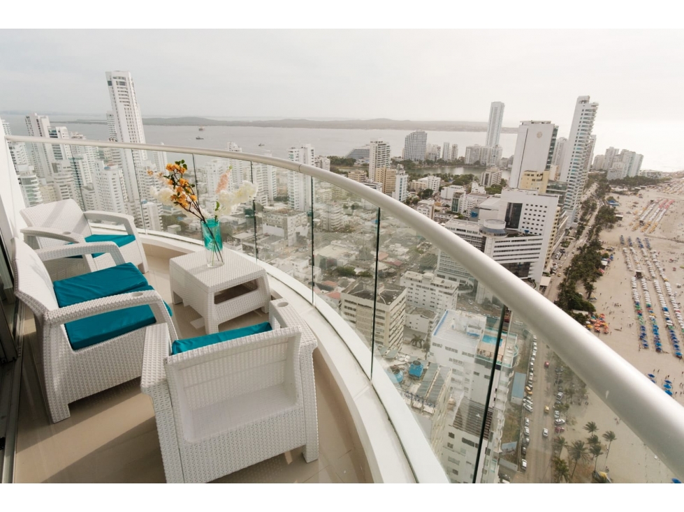 Apartamento Bocagrande vista al mar y centro amurallado — foto 6
