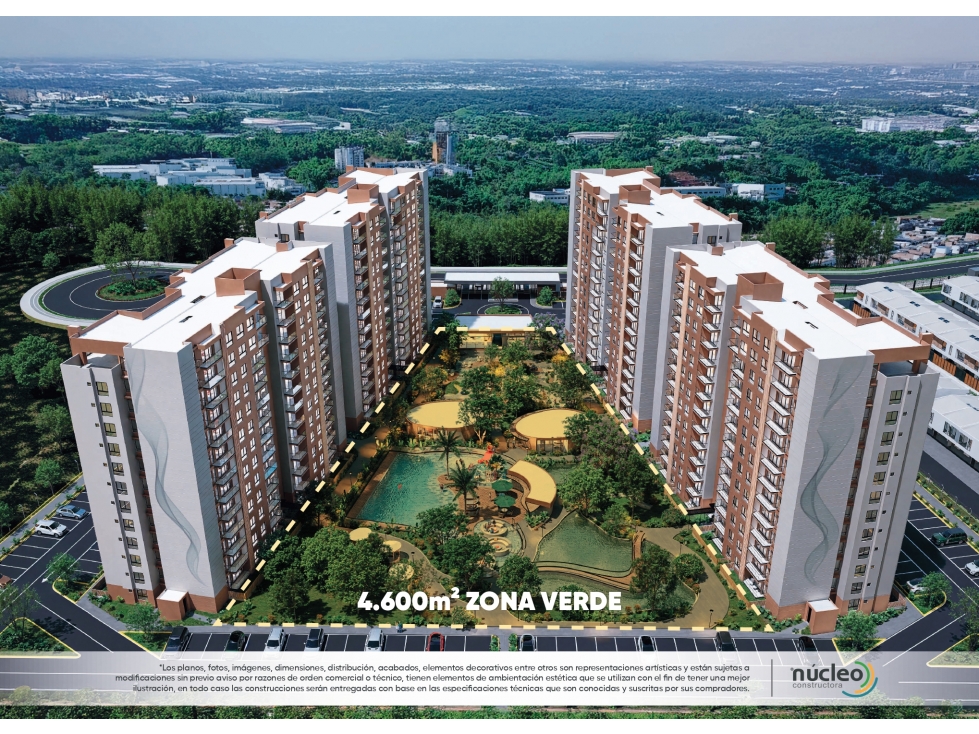 PROYECTO DE APARTAMENTOS PERLA NOVA EN CIUDAD NATURA DOSQUEBRADAS