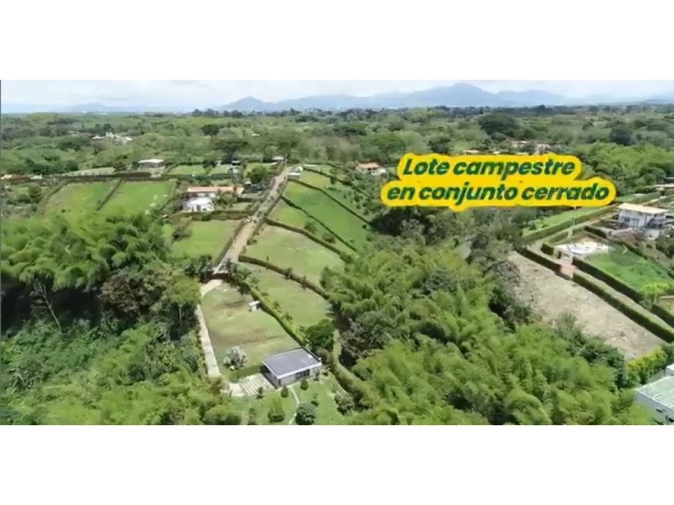 Se vende Lote en Condominio Campestre Vía Alcalá