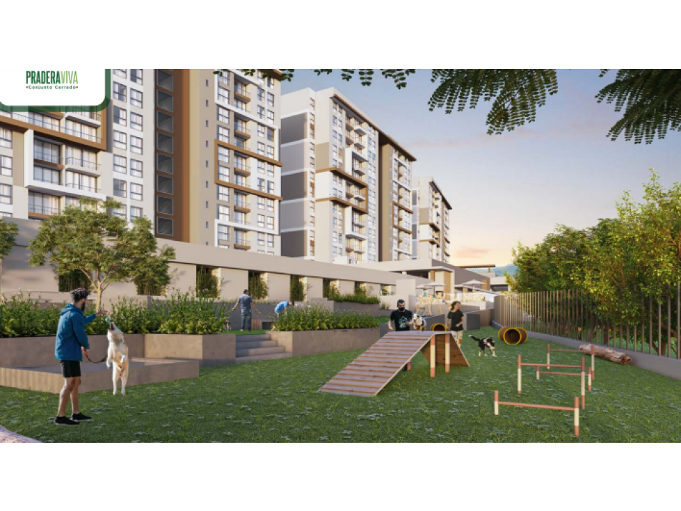 HERMOSOS APARTAMENTOS CERCA AL LAGO LA PRADERA — foto 4