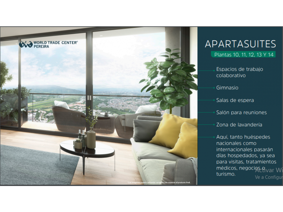 VENDO APARTASUITE EN EXCLUISIVO CENTRO DE NEGOCIOS DE PEREIRA — foto 2