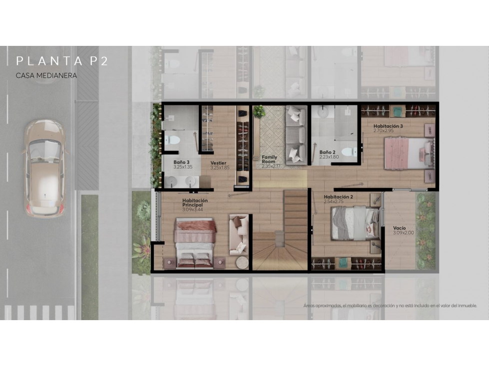 CASA MEDIANERA FULL ACABADOS EN PROYECTO ARHÚ SOLARUM CERRITOS — foto 5